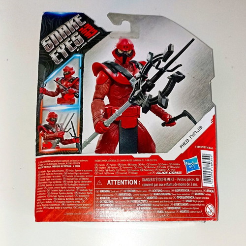 Συλλεκτική φιγούρα Red Ninja strike