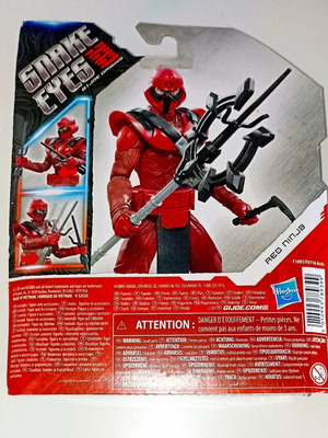 Συλλεκτική φιγούρα Red Ninja strike