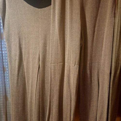 Figaro knit set, grey and beige