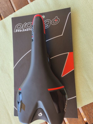 Prologo Zero C3 Nack road bike saddle used, 134x270 mm