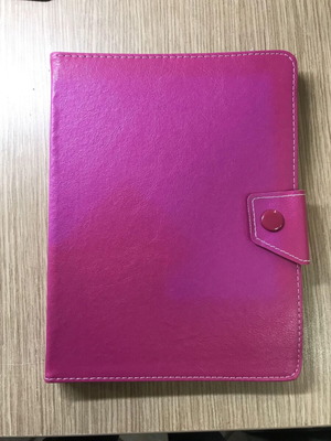 Tablet flip cover case fuchsia (universal 7") new