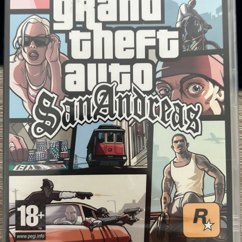 Grand Theft Auto San Andreas 2007 edition sealed new for PC