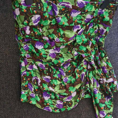 Zara multicolor mini skirt, size Medium