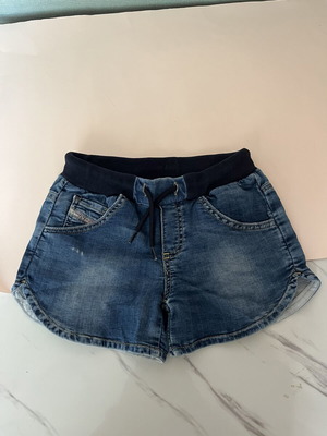 Cotton shorts for girls size 140 cm like new, blue