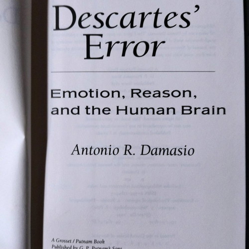 Descartes' Error book used, Greek language