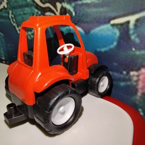 Tractor used, farm toy without figure
