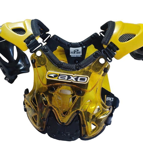 Axo Racing Vortex Rider Body Protector Medium used, yellow