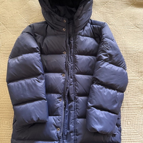 Benetton down jacket for kids size M used, blue