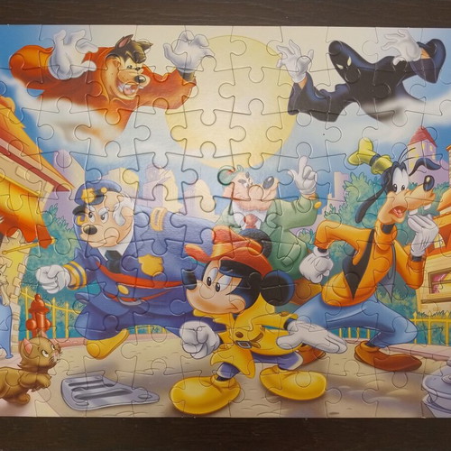 Disney Puzzle Df Plus 108 Pieces Mickey Mouse new