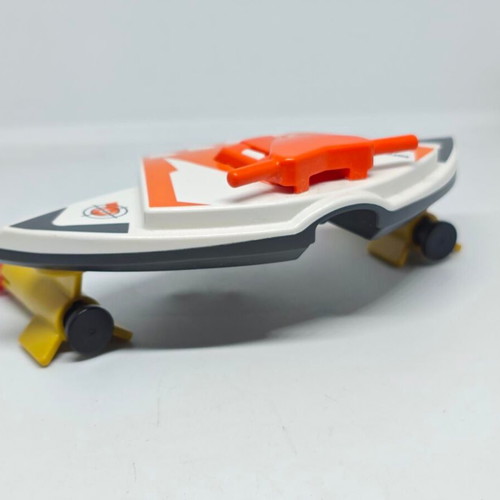 Playmobil Spy Team collectible Top Agents boat used (2010)