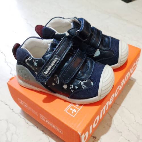 Biomecanics Baby Boots No.20 Like New, Blue Space Design