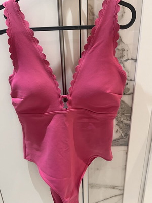 Marks & Spencer fuchsia one-piece swimsuit size 14 XL