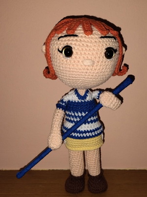 Crochet Nami One Piece doll new handmade