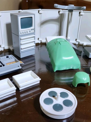 Playmobil 3459 Surgical Set used, vintage 90s hospital