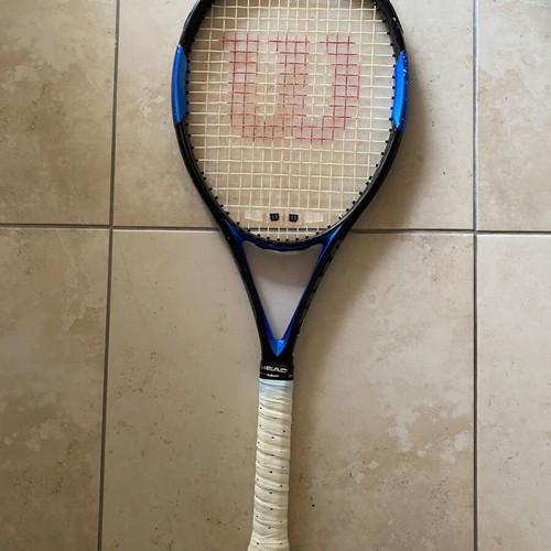 Wilson Hammer tennis racket used with grip size 4 1/2