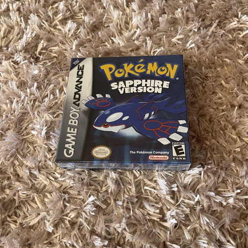 Pokemon game boxes with booklets, set of 2