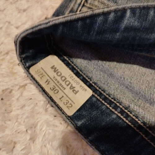 Diesel Paddom Regular Straight jeans like new, size W30 L32