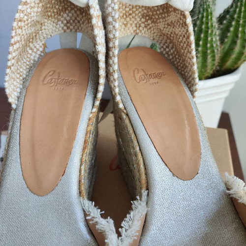 Castaner women's espadrilles used, size 39, beige