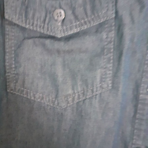 Denim dress new, slim alpha line, blue, size S
