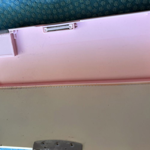 My Little Pony pencil case with built-in sharpener used