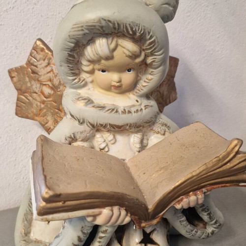 Angel candle holder like new for tealight