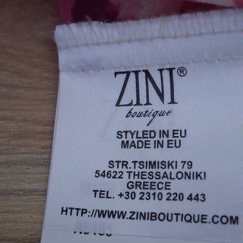 Zini blouse like new, pink, size M