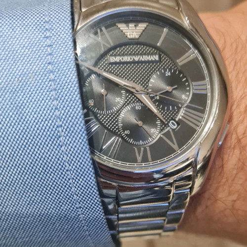 Emporio Armani Chronograph Stainless Steel Bracelet AR11083 used men's watch