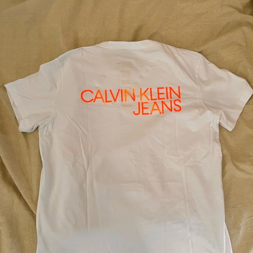 Calvin Klein Jeans T-shirt white, like new, size XL