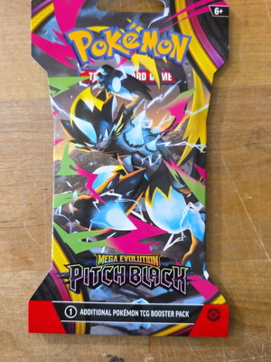 Pokemon Pitch Black Sleeved Booster new