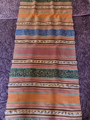 Handmade woolen loom textiles new, set of 2 pieces
