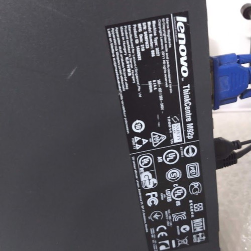 Υπολογιστής Lenovo ThinkCentre M92p σταθερός