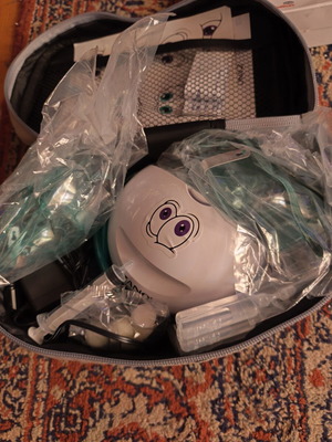Zano Inspire compressor nebulizer for home aerosol therapy