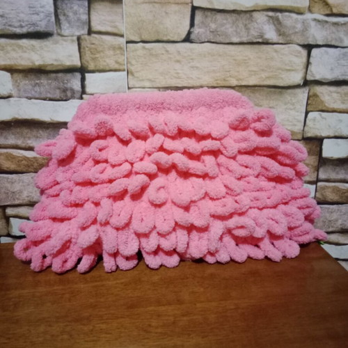 Puffy handbag new handmade