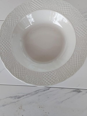 Βαθιά πιάτα Burleigh Ironstone Staffordshire England σαν καινούργιο, σετ 6 τεμαχίων