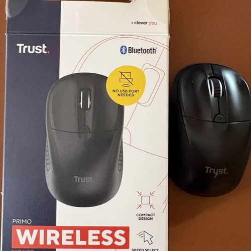 Trust Primo Wireless Bluetooth Mouse like new, compact design
