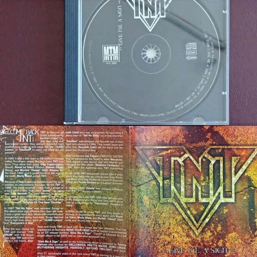 TNT Give Me A Sign EP CD used, Metal