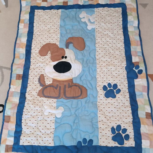 Baby quilt handmade like new