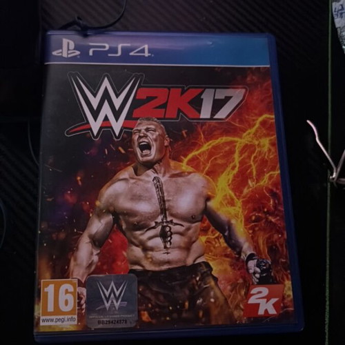 WWE 2K17 PS4 game like new
