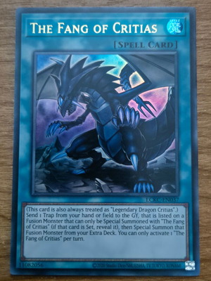 The Fang of Critias LCKC καινούργιο Legendary Collection Kaiba