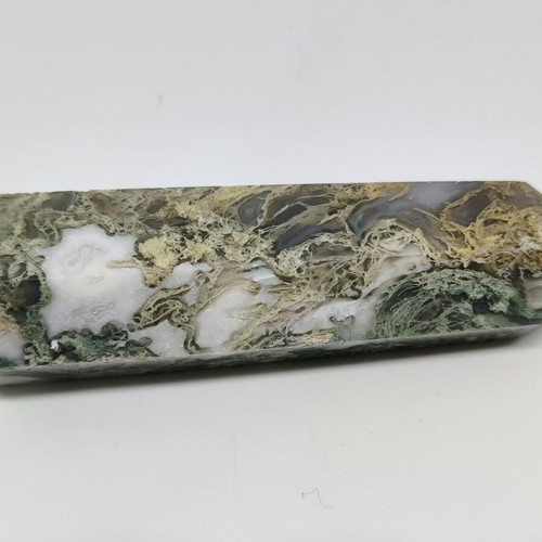 Dendritic Agate Obelisk like new with multilevel colors