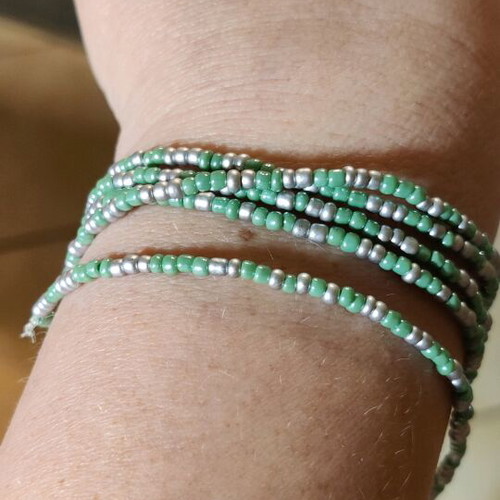 Colorful handmade bracelets 47cm length, new