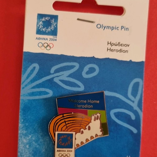 Authentic Olympic Pins Athens 2004 Set of 6