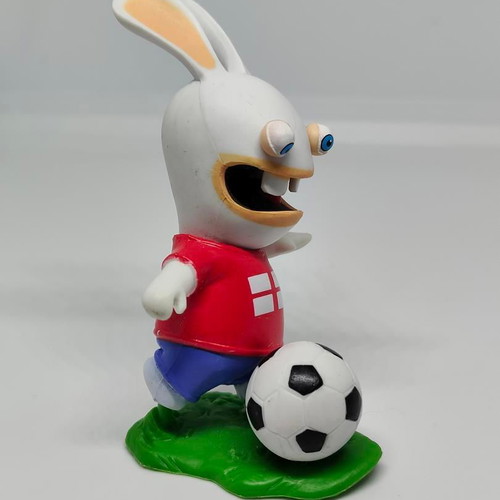 Rabbids Ubisoft Football Player Figure like new