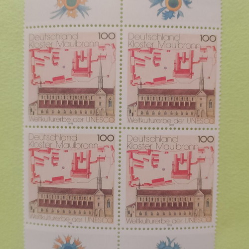 German 1998 first day cover stamp set, mint condition