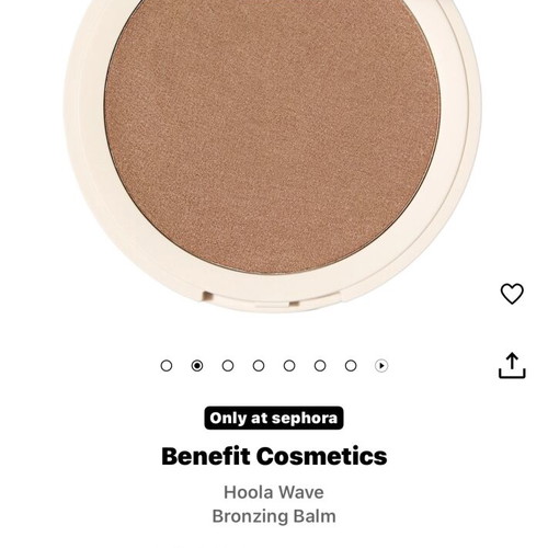 Benefit bundle bronzer Hoola Wave and blush Crystal mini like new