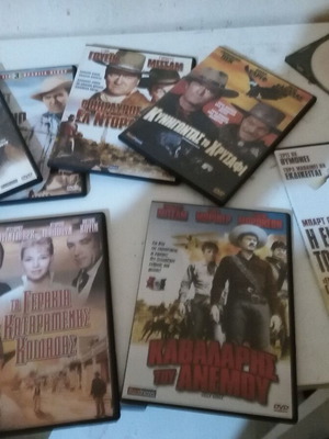 Western DVDs used, pack of 7