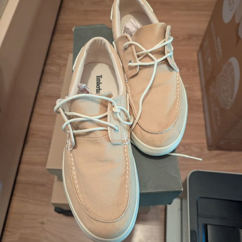 Timberland loafers size 44, beige