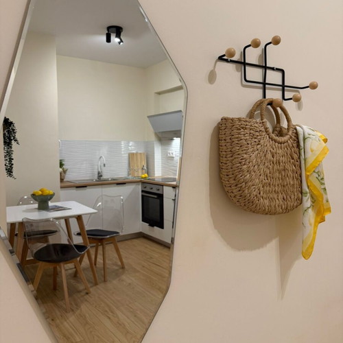 Apartment 55 sqm on 2nd floor with elevator, furnished, balcony