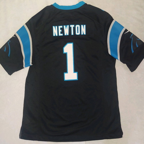 Nike On Field NFL Jersey Cam Newton Carolina Panthers Size L Like New