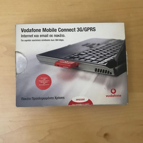 Vodafone Mobile Connect 3G/GPRS PCMCIA used